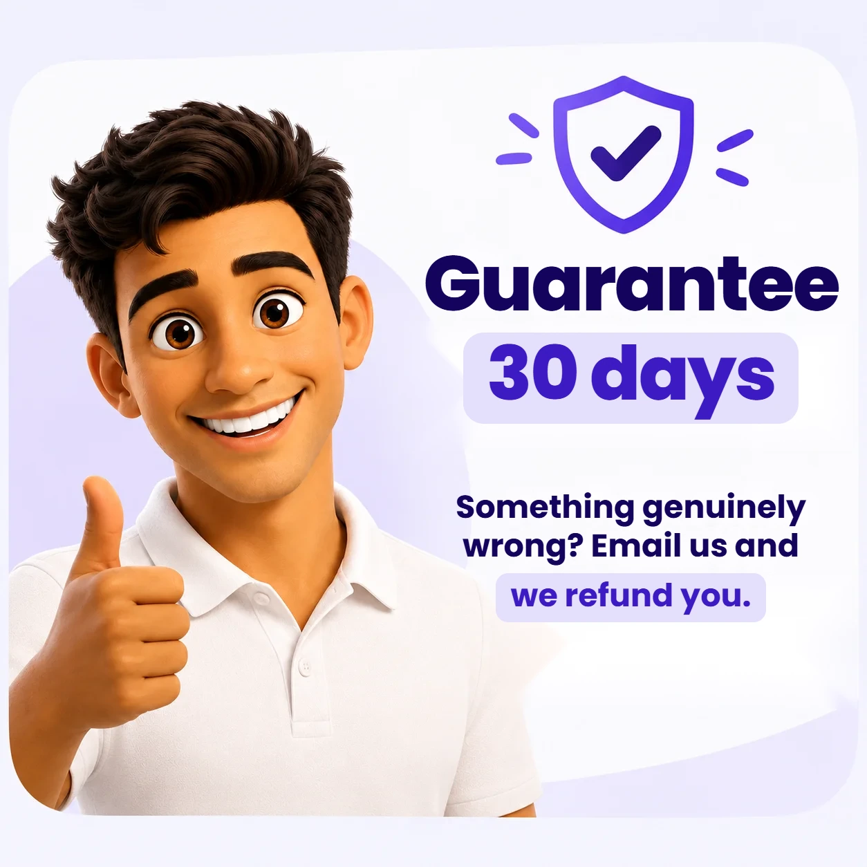 30-day guarantee