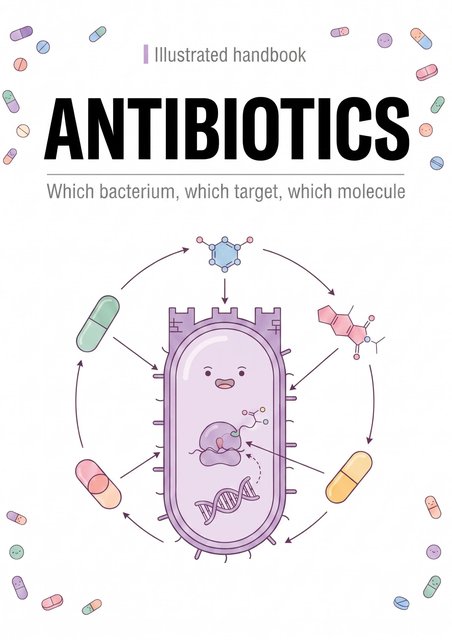 Antibiotics Illustrated — Which bacterium, which target, which molecule