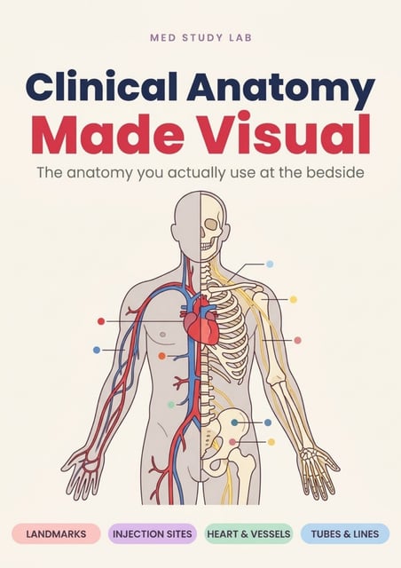 Kit Clinical Anatomy Made Visual — Finding the landmark with your hands, not by eye