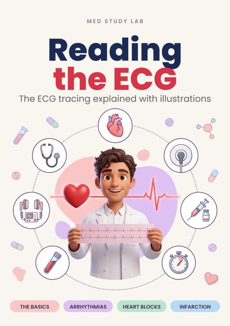 Reading ECGs Made Visual — the illustrated UK guide on real tracings