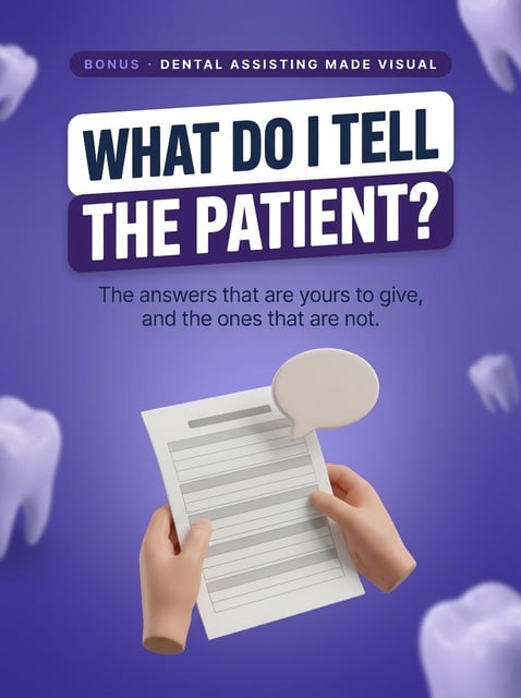 What Do I Tell the Patient