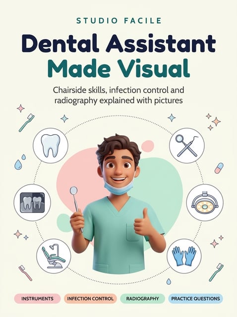 Dental Assistant Made Visual — chairside assisting and the DANB exam topics explained with pictures