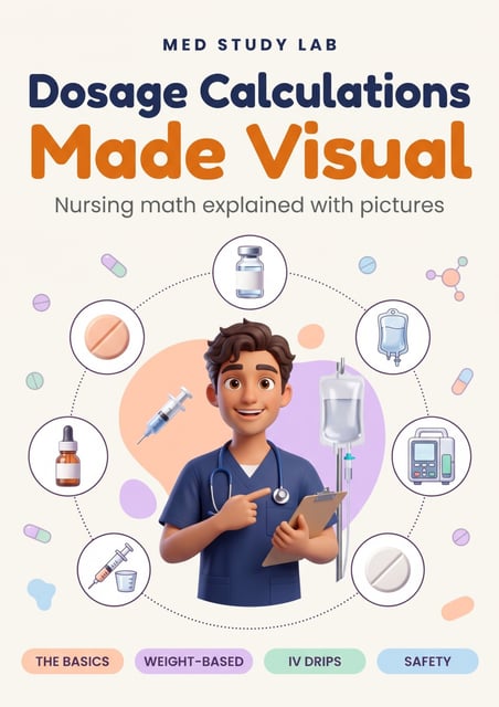 Kit Dosage Calculations Made Visual — Following one method instead of forty formulas