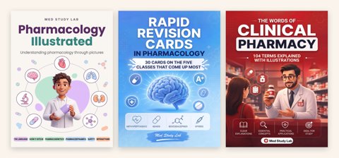 Pharmacology Illustrated — UK edition, with its two companion books