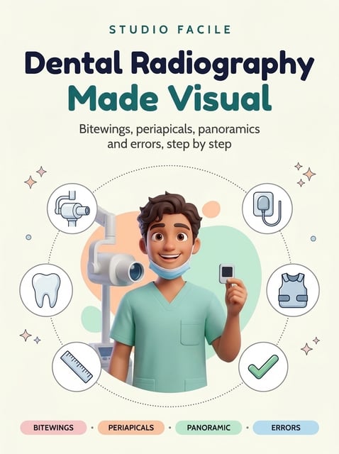 Dental Radiography Made Visual — bitewings, periapicals, panoramics and errors, step by step