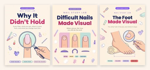 Complete Nail Tech Collection — the 3 books you don’t have