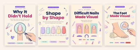 Complete Nail Tech Collection — all 4 books
