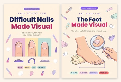 Complete Nail Tech Collection — the 2 books you don’t have