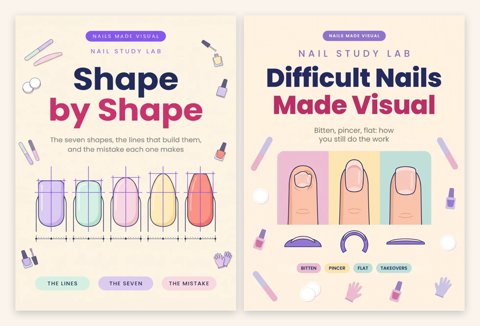 Complete Nail Tech Collection — the 2 books you don’t have