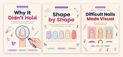 Complete Nail Tech Collection — the 3 books you don’t have