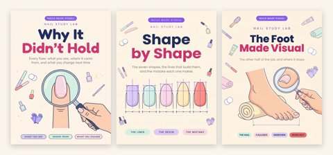 Complete Nail Tech Collection — the 3 books you don’t have