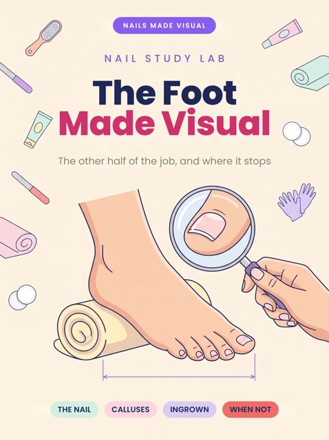 The Foot Made Visual — The toenail, the callus and the ingrown nail