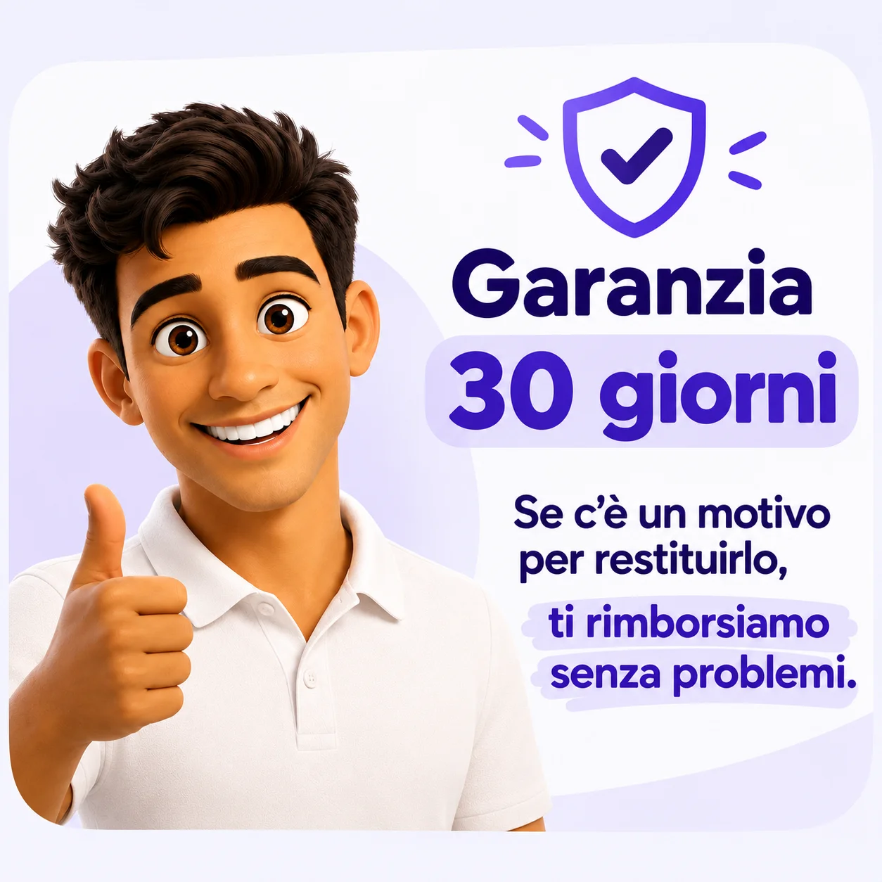 Garanzia di 30 giorni