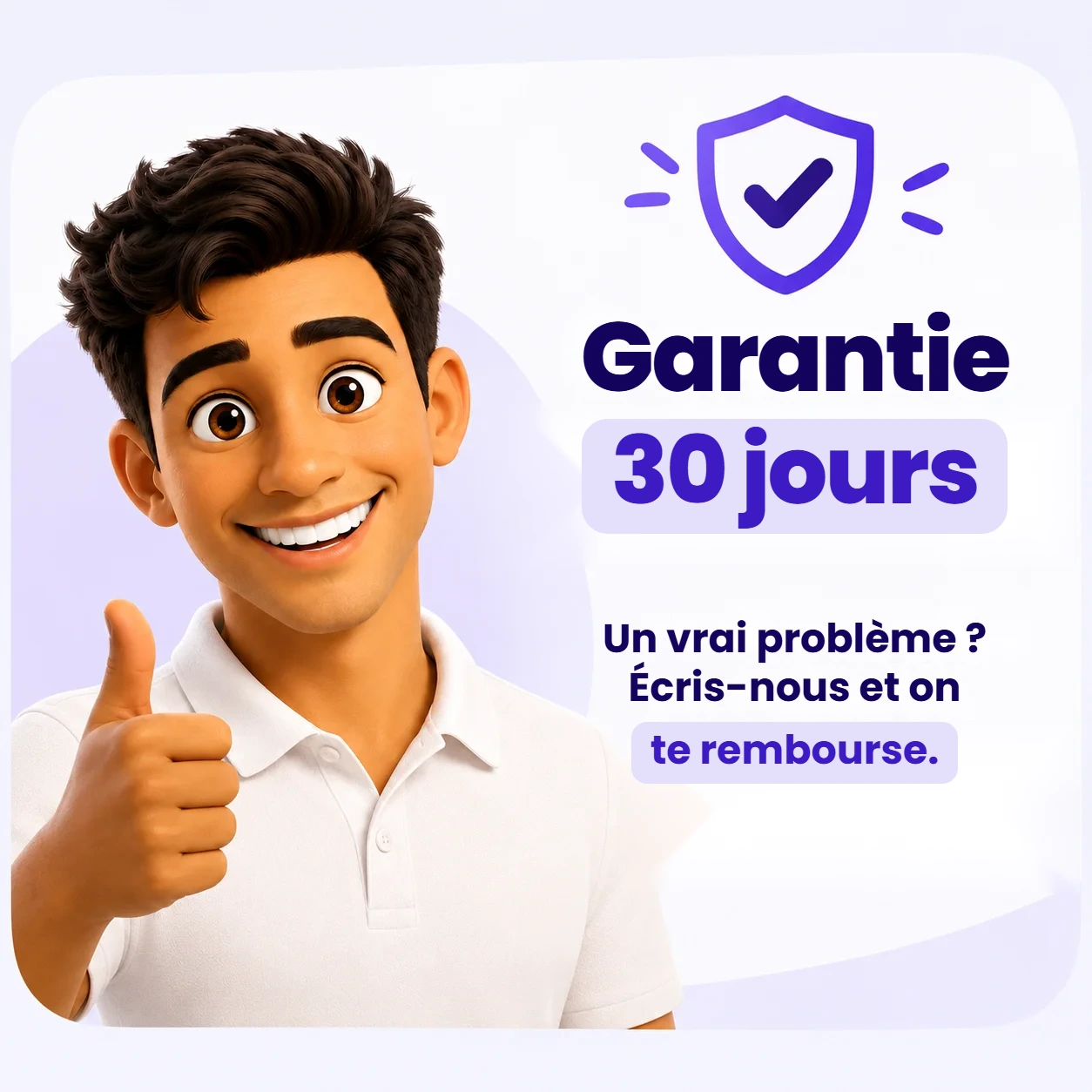Garantie de 30 jours