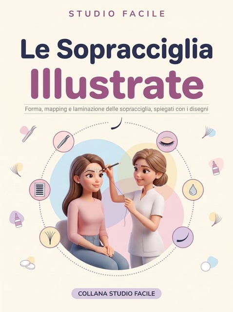 Le Sopracciglia Illustrate — forma, mapping e laminazione delle sopracciglia, spiegati con i disegni