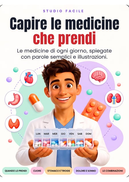 Kit I farmaci che prendi, spiegati — Capire le medicine senza perderti nel foglietto