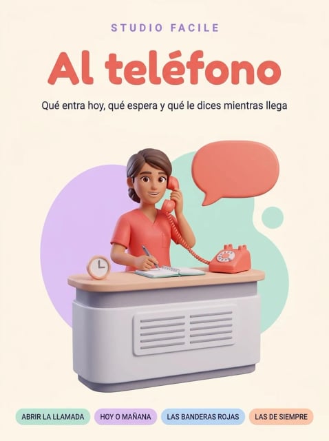 Al teléfono — Qué entra hoy, qué espera y qué le dices mientras llega
