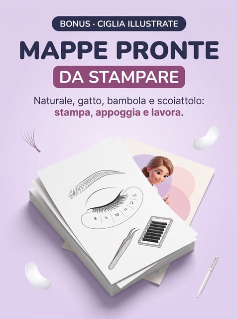 Mappe Pronte da Stampare — bonus di Ciglia Illustrate