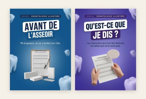 Les 2 livrets qui te manquent : Avant de l'Asseoir + Qu'est-ce que je dis au Patient