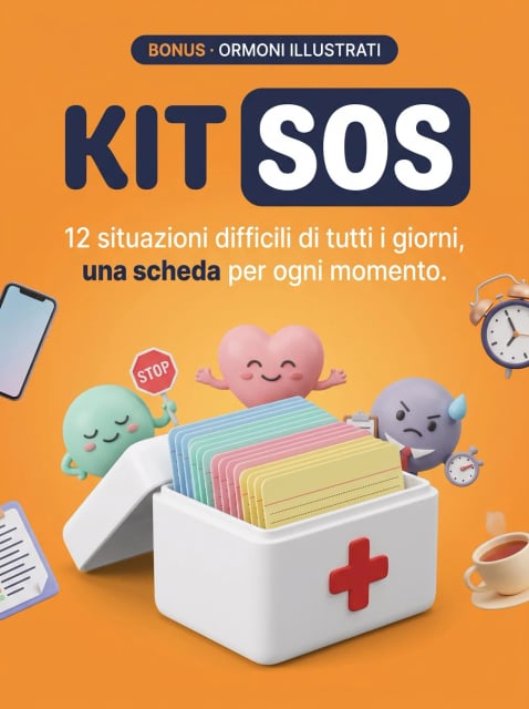 Kit SOS — 12 situazioni difficili di tutti i giorni, una scheda per ogni momento