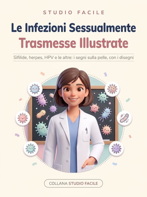 Le Infezioni Sessualmente Trasmesse Illustrate — sifilide, herpes, HPV e le altre: i segni sulla pelle, con i disegni