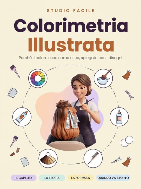 Colorimetria Illustrata — perché il colore esce come esce, spiegato con i disegni