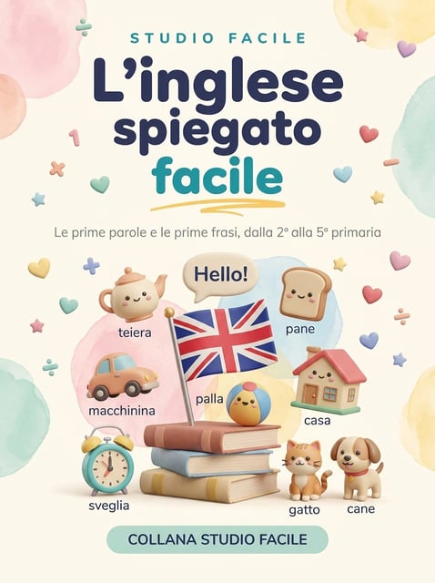 L'inglese spiegato facile — L'inglese della scuola primaria spiegato con i disegni
