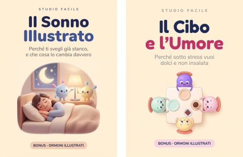 Il Sonno Illustrato + Il Cibo e l'Umore — i due volumi insieme