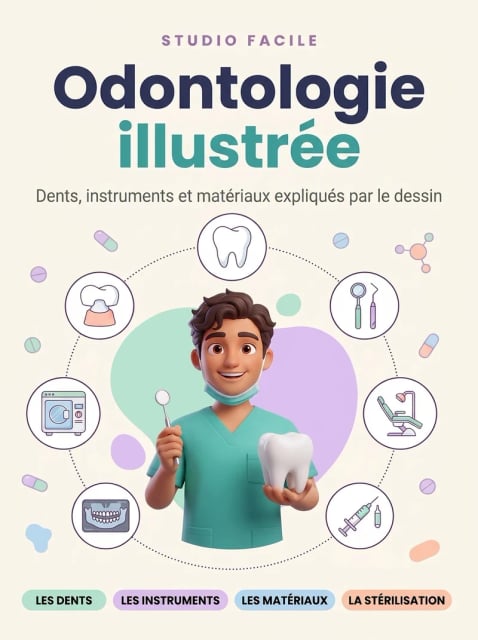 Odontologie Illustrée — Dents, instruments et matériaux expliqués par le dessin