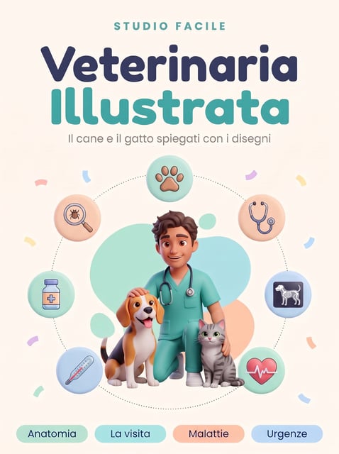 Veterinaria Illustrata — il cane e il gatto spiegati con i disegni