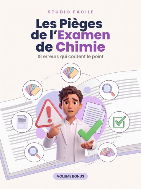 Les Pièges de l'Examen de Chimie — 18 erreurs qui coûtent le point