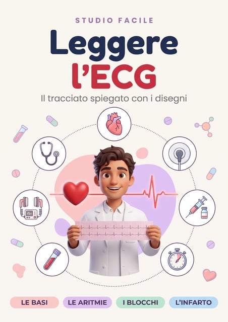 Kit Leggere l'ECG — Riconoscere il ritmo prima che te lo chiedano