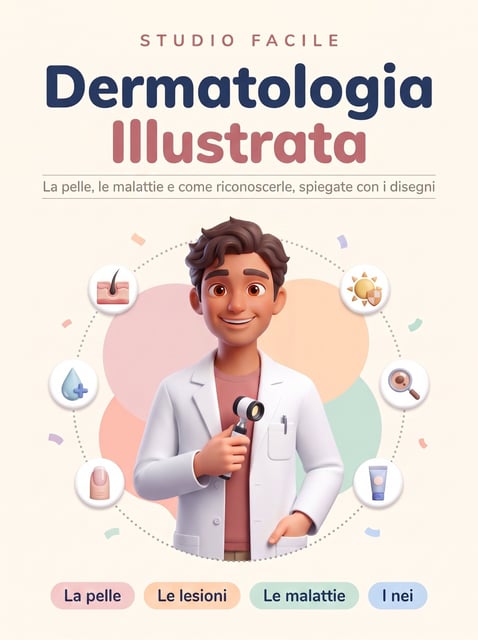Dermatologia Illustrata — la pelle, le malattie e come riconoscerle, spiegate con i disegni
