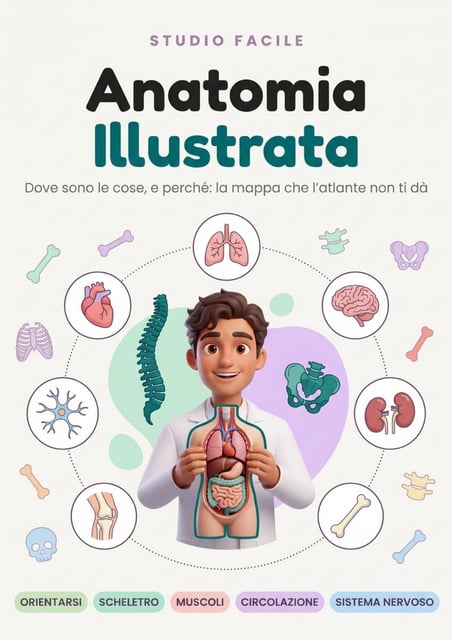 Kit Anatomia Illustrata — la mappa che l'atlante non ti dà