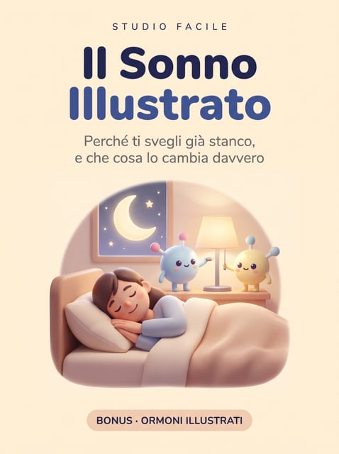 Il Sonno Illustrato — Perché ti svegli già stanco, e che cosa lo cambia davvero