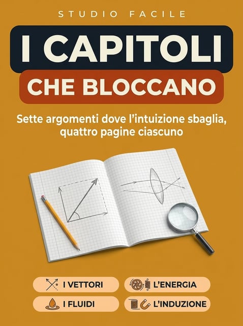I Capitoli che Bloccano — sette argomenti dove l'intuizione sbaglia, quattro pagine ciascuno