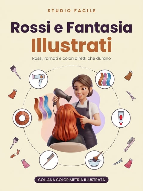 Rossi e Fantasia Illustrati — rossi, ramati e colori diretti che durano