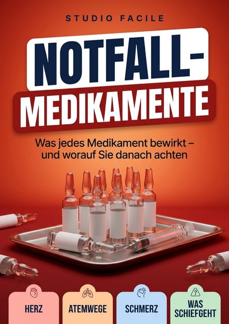 Notfallmedikamente Illustriert — was jedes Medikament bewirkt und worauf Sie danach achten