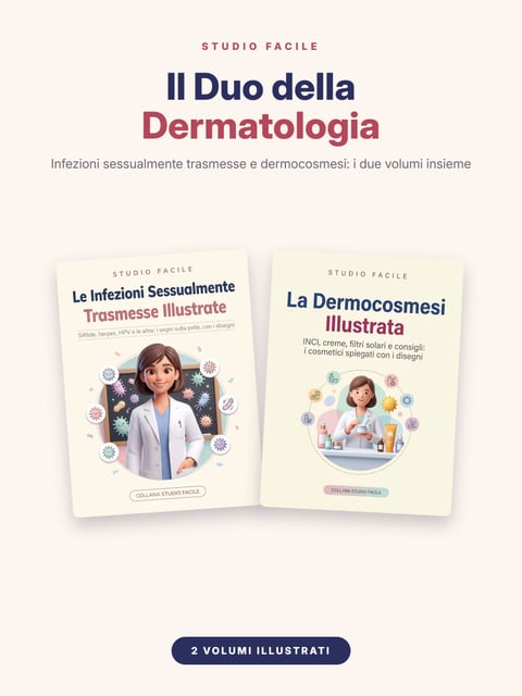 Il Duo della Dermatologia — Le Infezioni Sessualmente Trasmesse Illustrate e La Dermocosmesi Illustrata