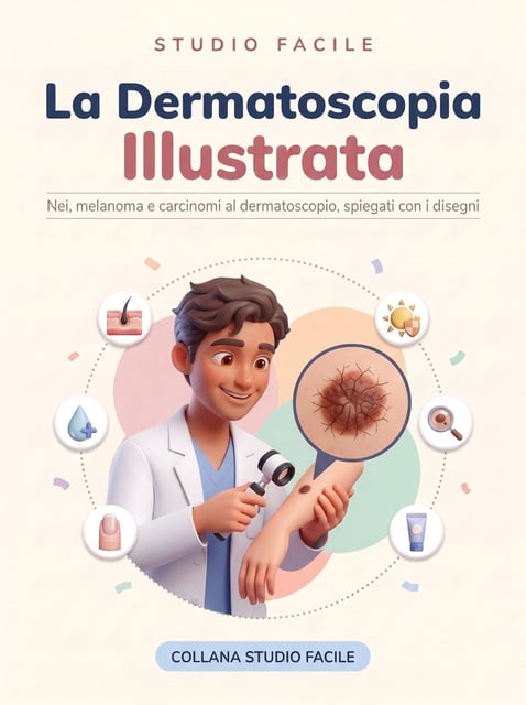 La Dermatoscopia Illustrata — nei, melanoma e carcinomi al dermatoscopio, spiegati con i disegni