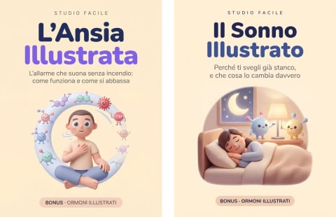 L'Ansia Illustrata + Il Sonno Illustrato — i due volumi insieme