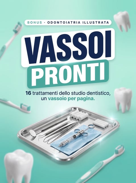 Vassoi Pronti — cosa va su ogni vassoio, prima di sederla