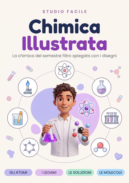 Kit Chimica Illustrata — Vedere la reazione prima di scriverla